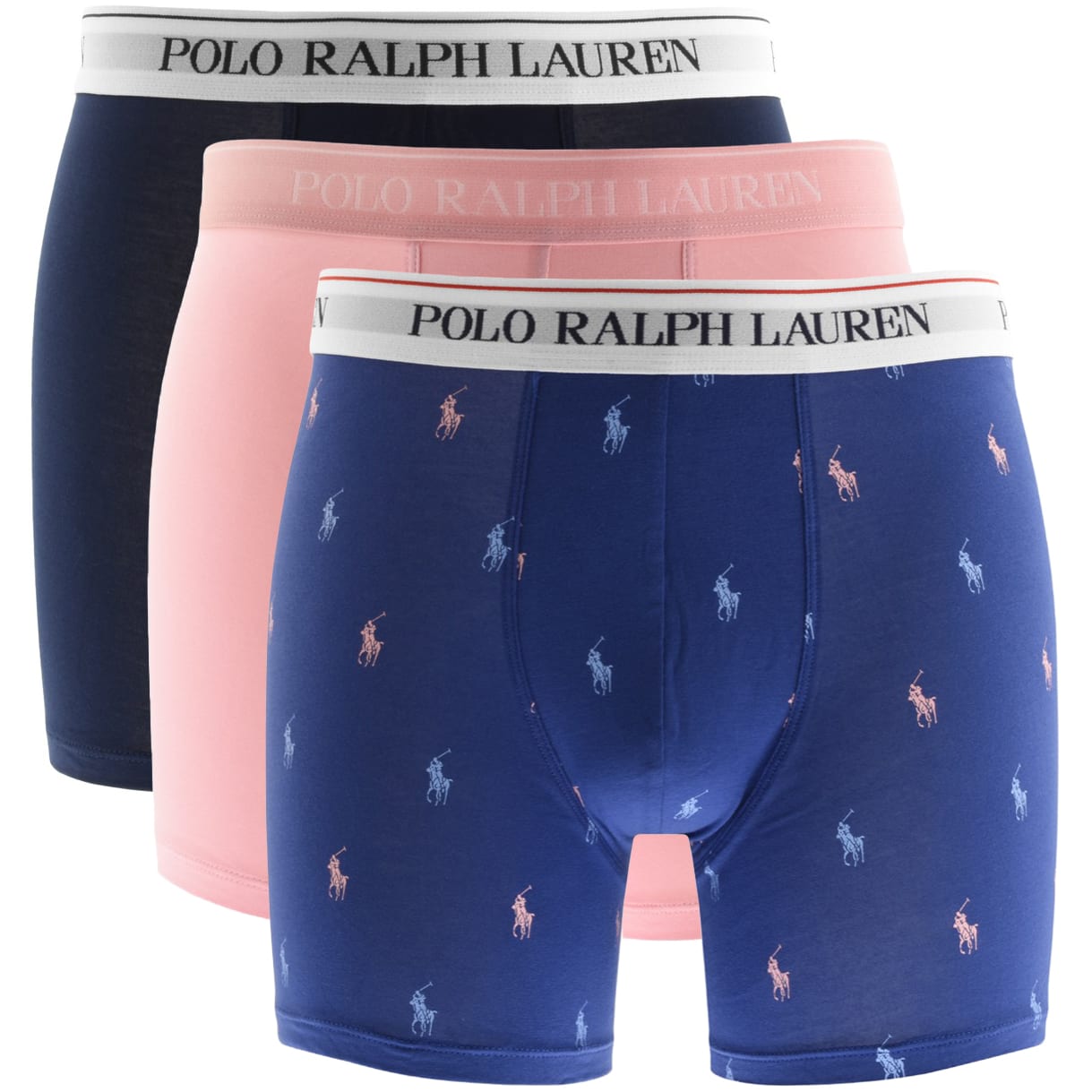 Alternative Image for ProductRalph Lauren Underwear 3 Pack Boxer Shorts Navy1